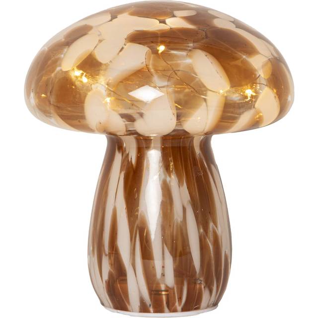 Funghi batteridriven glasdekoration Svamp 17cm