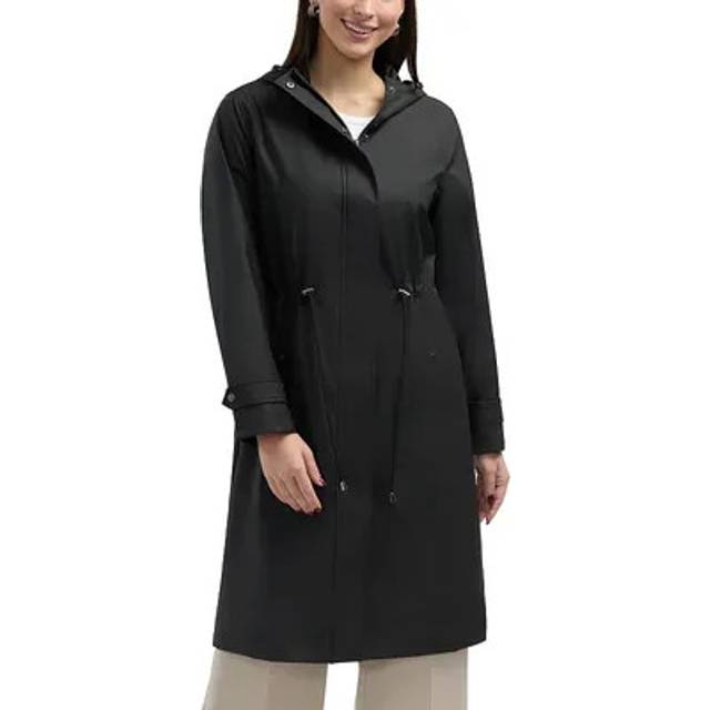 Ellen Tracy Longline Rain (Thin Rubber)