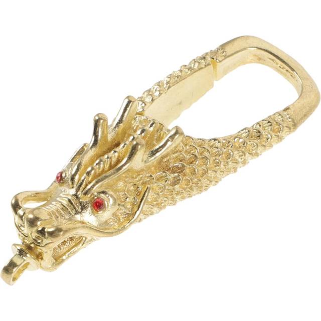 Carabiner Keyring Keychain Clips Men's Dragon Head Keychain for DIY Accessories