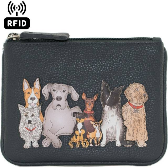 Kennel Crew RFID Dog Design Coin Purse with Card Slots