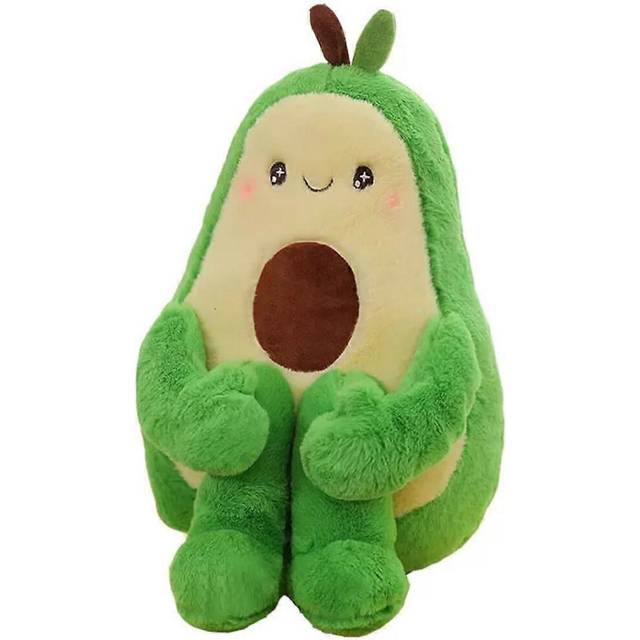Adorable Fruit Plush Toys, Cute and Soft Stuffed Fruits for Kids, Perfect for Playtime and Decor, Fruit Plush Toys for Kids 3+ (Avocado P...
