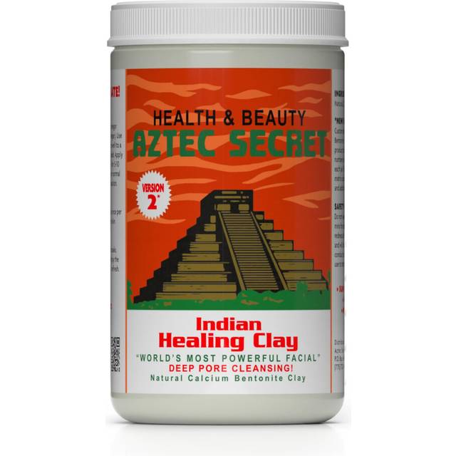 Aztec Secret - Indian Healing clay 2 lb - Deep Pore cleansing Facial & Body Mask - The Original 100% Natural calcium Bentonite clay - New Version 2