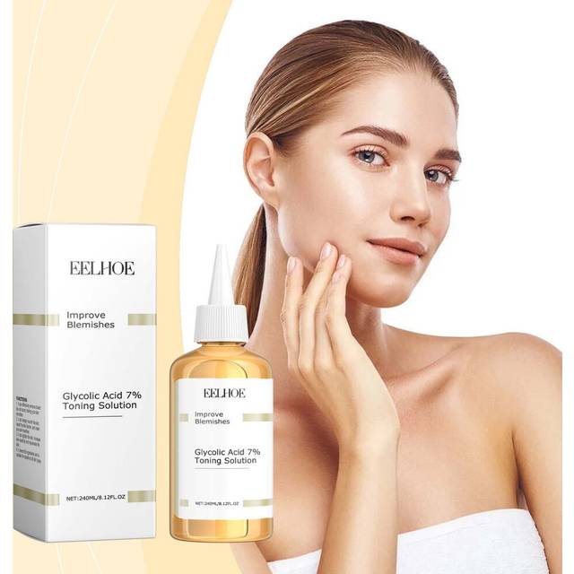 Glycolic Acid 7% Toning Face Skin Care Acid Toner 240ml