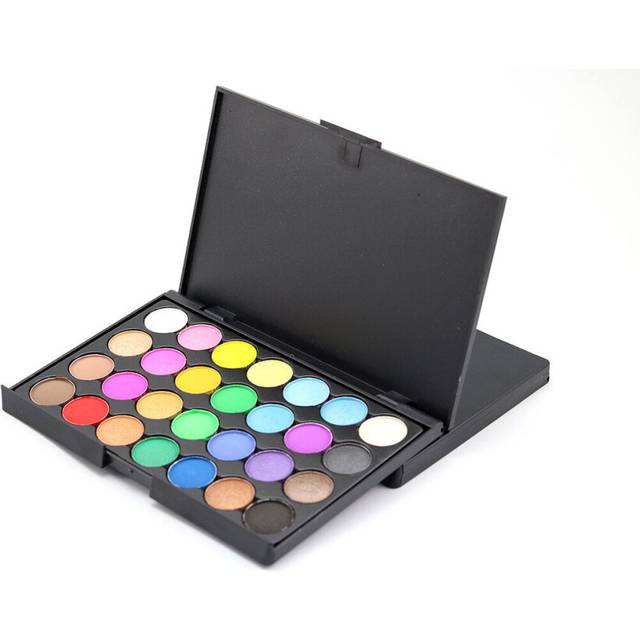(#02) 28 Color Eye Shadow Matte Pearly Smoky Earthy Highlight Eyeshadow Palette
