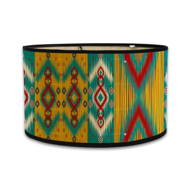 Lamp Shades Print Oval Shade 30x30x20CM Vintage for Chandeliers and Floor Lamps B