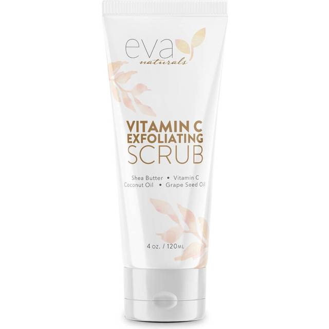 Eva Naturals Vitamin C Facial Scrub  Cleanse and Clear Face Exfoliating Wash