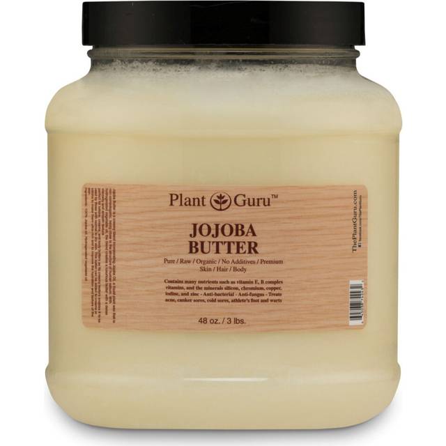 Jojoba Body Butter 3 lb. 100% Pure Raw Fresh Natural Cold Pressed. Skin Body and Hair Moisturizer  DIY Creams  Balms  Lotions  Soaps.