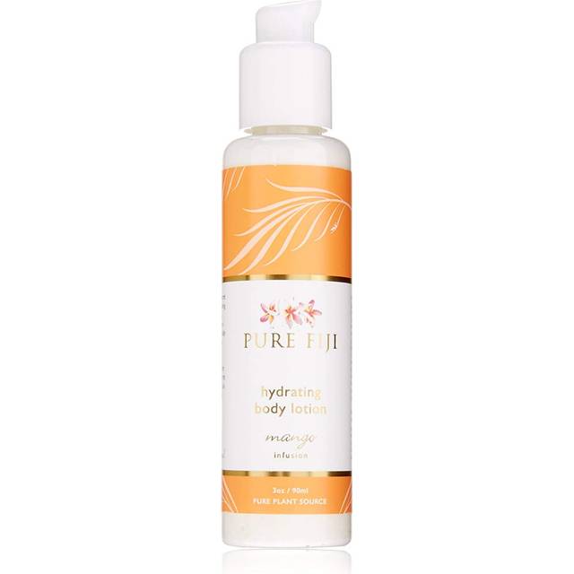 PURE FIJI Body Lotion Hydrating - Moisturizing Lotion for Dry Skin with Coconut Milk and Vitamin E  Organic Body Lotion For Women and Men  Mango Scent