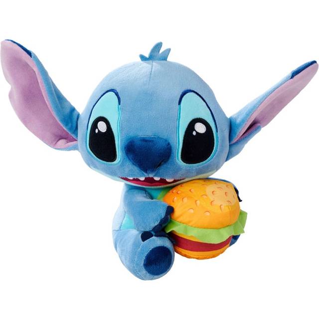 Lilo & Stitch Plush Figure Stitch with Burger 25 cm