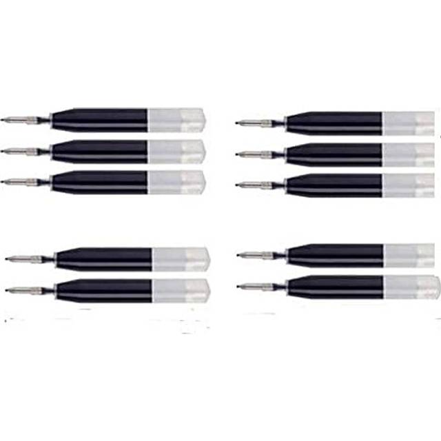 10 Ion Black Refill Cartridges (Designed For Ion, Matrix, Roadster Pens) (Bulk Packaging)