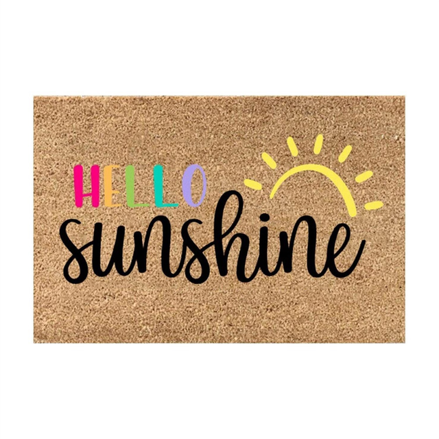 Summer Door Mats Outside Funny Cute Doormats for Outdoor and Indoor Uses Floor G