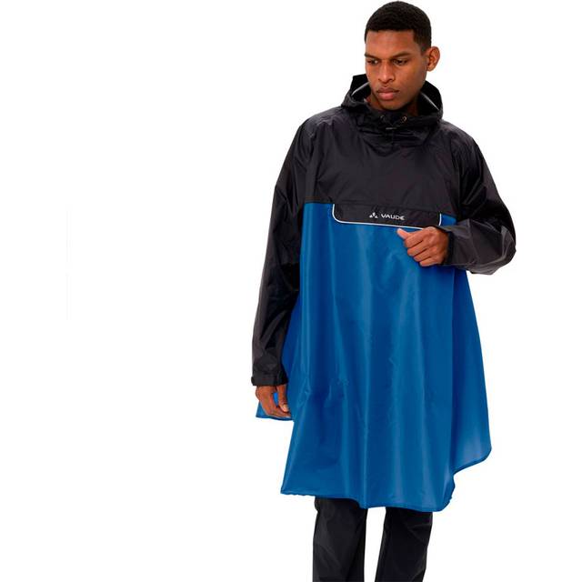 Vaude Valero Poncho Regnjacka Storlek XXL Färg blå