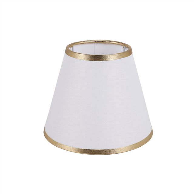 Drum Lamp Shade Dustproof Barrel Shape Cloth Lampshade for Home White