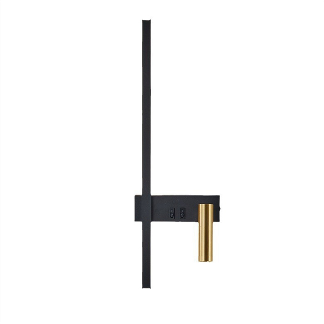 AdjustableLED Wall Sconce for Bedroom Bedside Living Sofa Background Lamp Luster Lighting Fixture HomeDecoratioan A