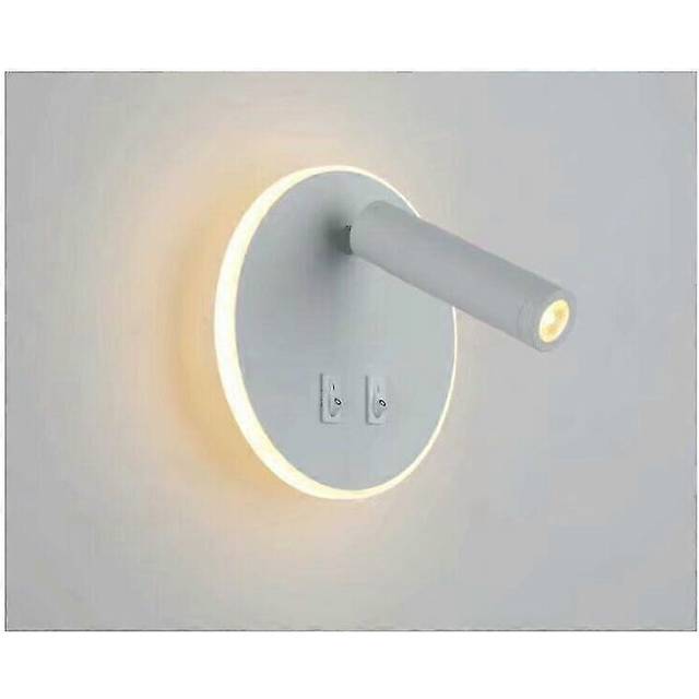(As show, One size) Bedside Wall Lamp New Chinese-style Project Hotel Aisle Corridor Staircase Living Room Background Wall Lamp Warm White Light