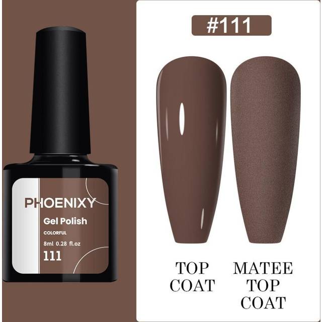 (color 11) Phoenixy 60 Colors Uv Gel Nail Polish 8ml Gel Nail Polish Soak Off Glitter Gel Polish Gel Nail Varnish Nail Polish Gifts Set For Women Salo