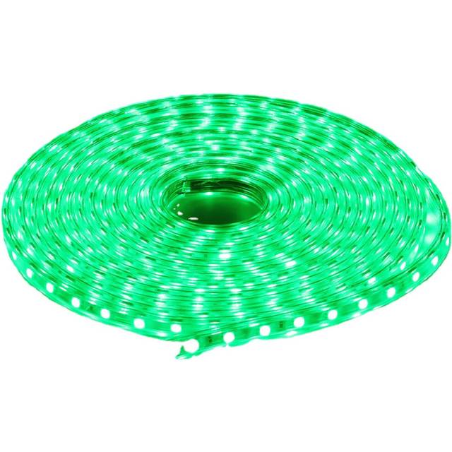 (Green) 6M 5050 LED SMD Outdoor Waterproof Flexible Tape Rope Strip Light Xmas 220V