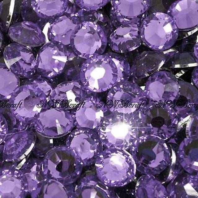 Grape 1000pcs resin rhinestonesbeads flat back diamante nail art craft gems