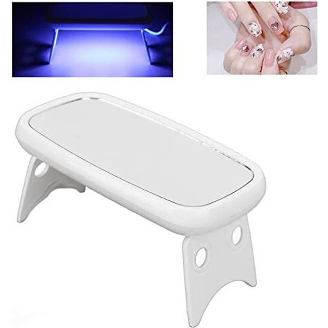 Mini UV LED Nail Lamp, 8W USB Portable LED Nail Lamp Curing Lamp Nails, Portable Nail Dryer for All Gel Nail Polish Mouse Shaped Curing Tool