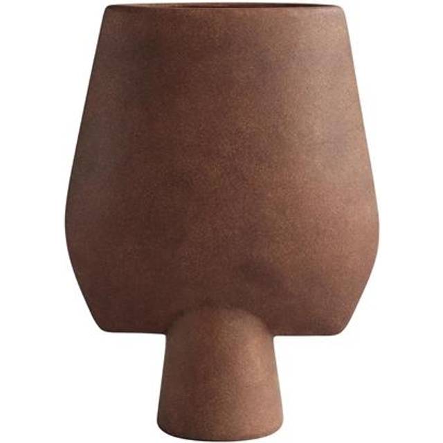 101 Copenhagen Sphere Vase Square Large Terracotta