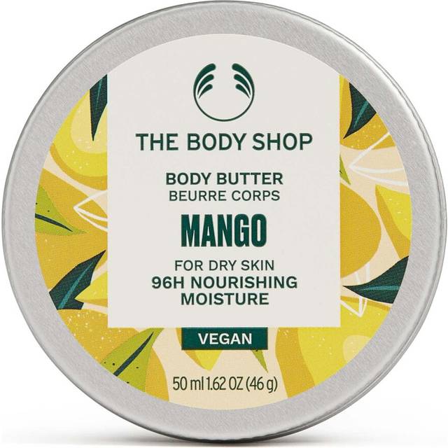 The Body Shop Mango Body Butter - Nourishing & Moisturizing Skincare for Very Dry Skin - Vegan - 1.62 oz