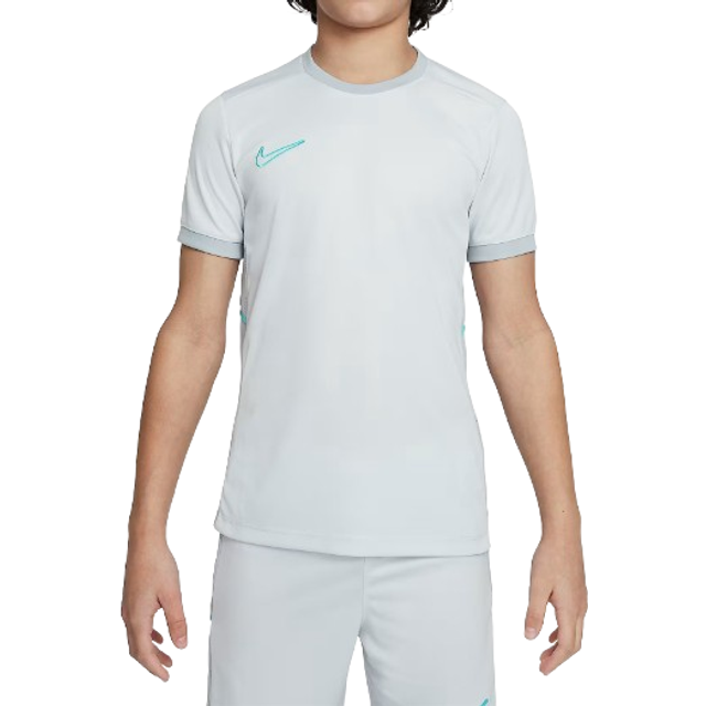 Nike Academy Older Kids' Dri-FIT Football Top - Grey - Polyester - M