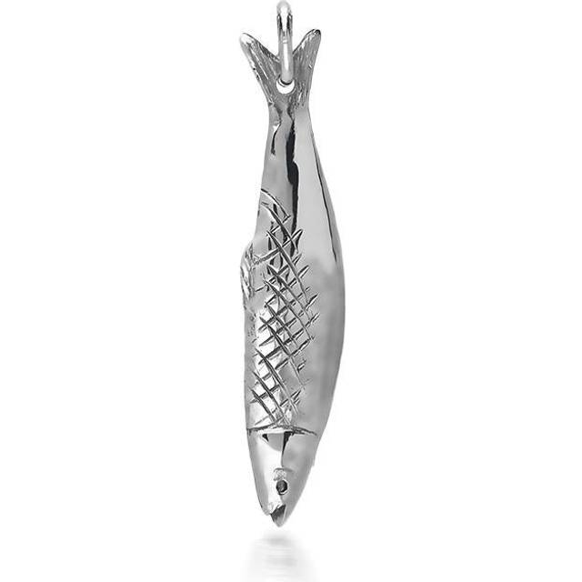 Sterling Silver Emma Stothard Silver Darling Small Fish Charm