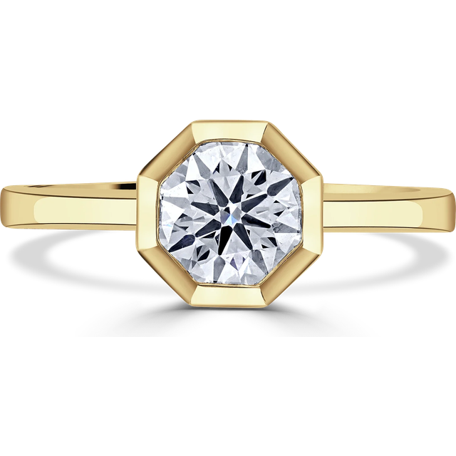 18ct Yellow Gold 2ct Lab Grown Diamond Ring - W