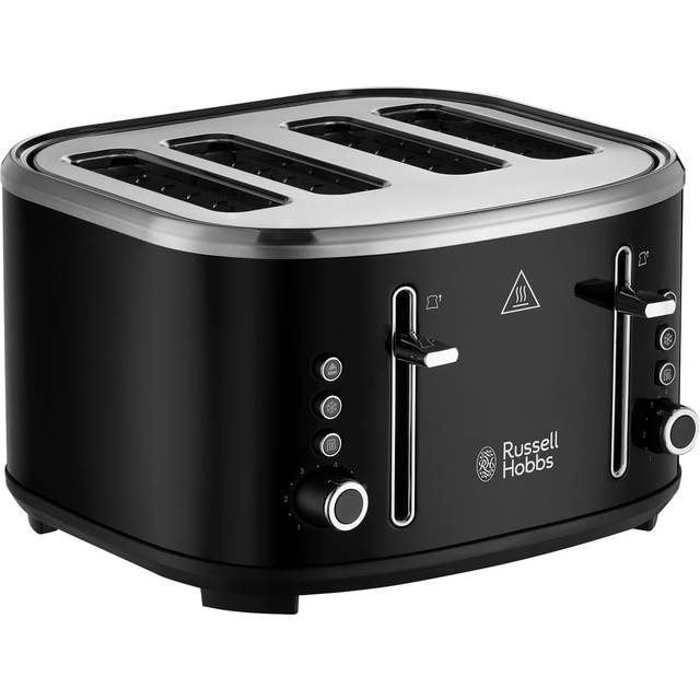 Russell Hobbs Stylevia 4 Slice Toaster Black 26292, Black