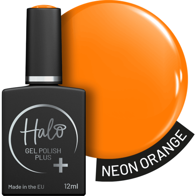 Halo Gel Polish Plus Neon Orange 12ml
