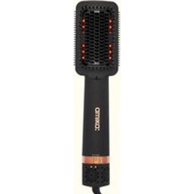 Amika Double Agent 2-in-1 Straightening Blow Dry Brush