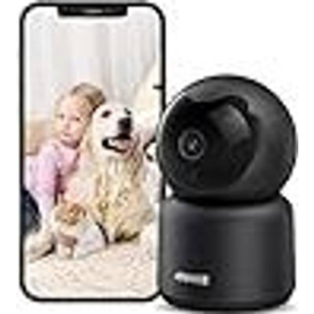 ANNKE Outdoor Security Cameras, Remote Access, Color Night Vision, Person and Vehicle Detection