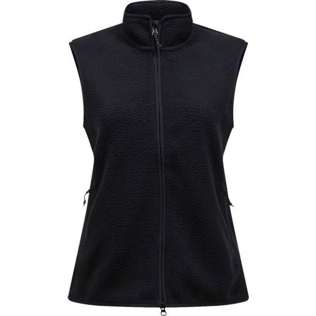 Pile Vest W Black (M) - Svart (M)