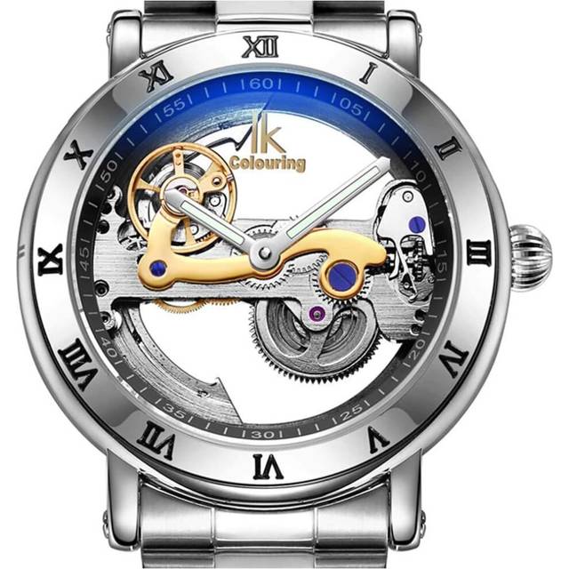 Steampunk Automatic Self-Winding Skeleton Hollow Mechanical Waterproof Watches