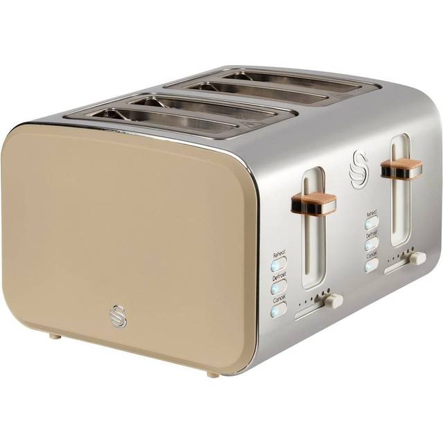 Swan Nordic 4 Slice Toaster ST14620OAT (Oatmeal)