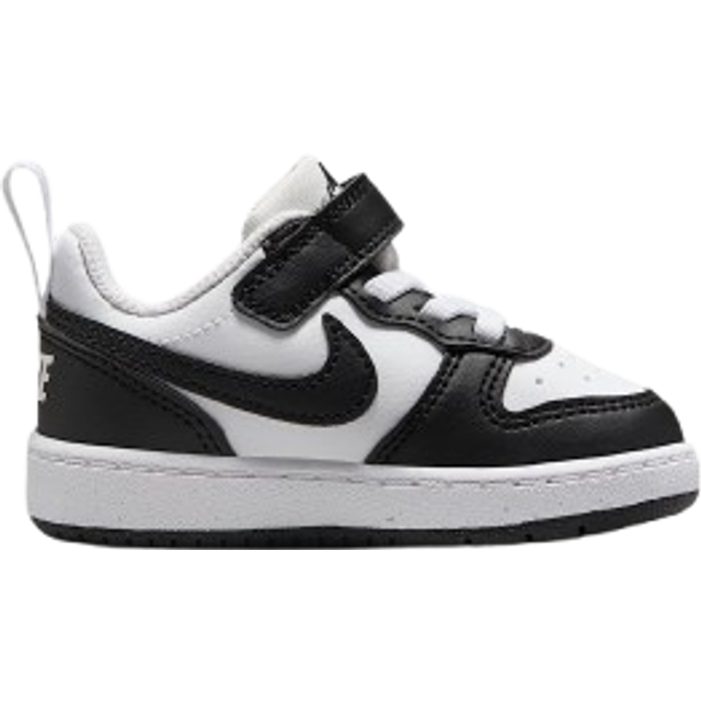 Nike Infant Court Borough Low Recraft Trainers in White/Black | Size 7.5