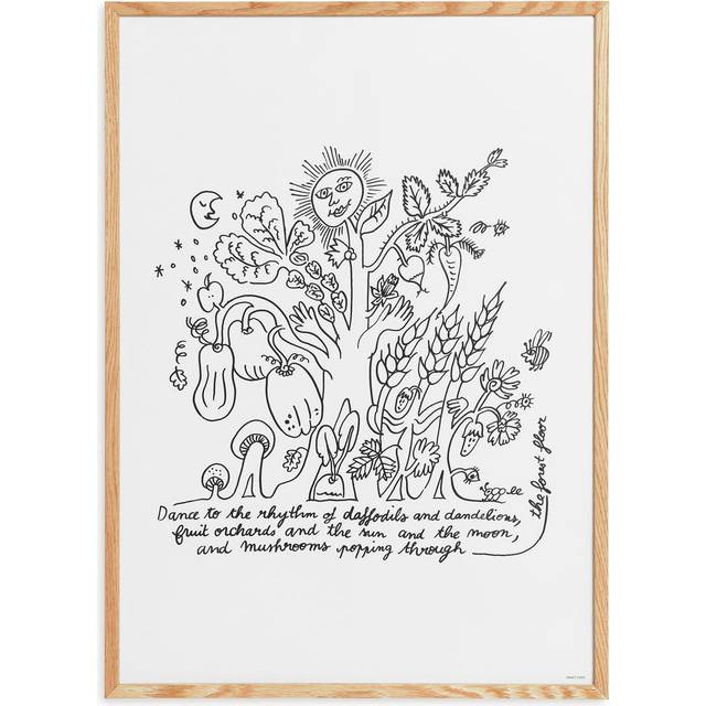 ARKET ARKET CAFÉ Poster -White, 50x70