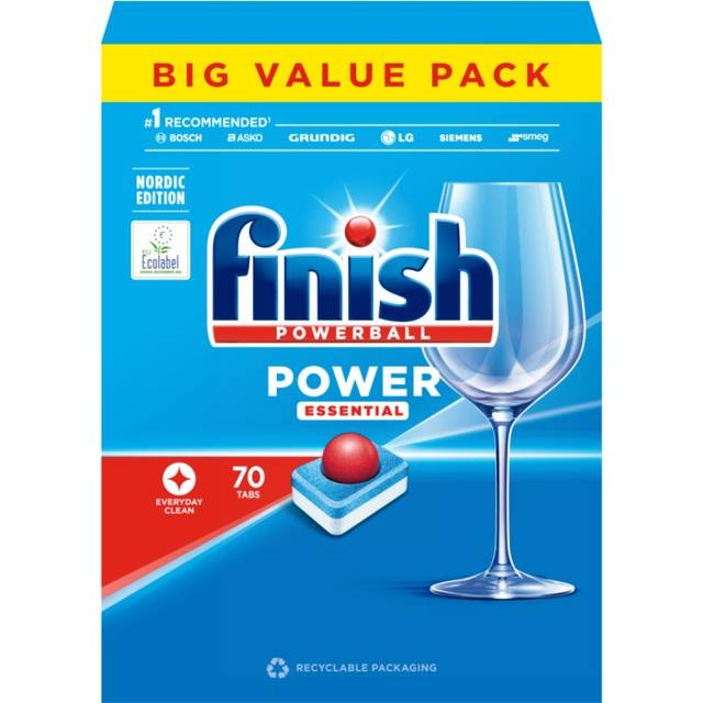 Finish Power Essential diskmaskinstabletter 70 st