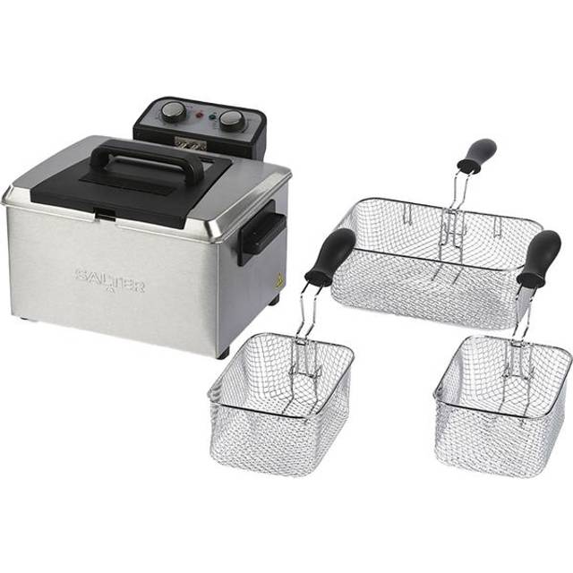 Salter Stainless Steel 5L Deep Fat Fryer - Salter