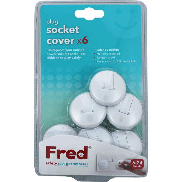 Fred UK Plug Socket Covers - 6 Pack