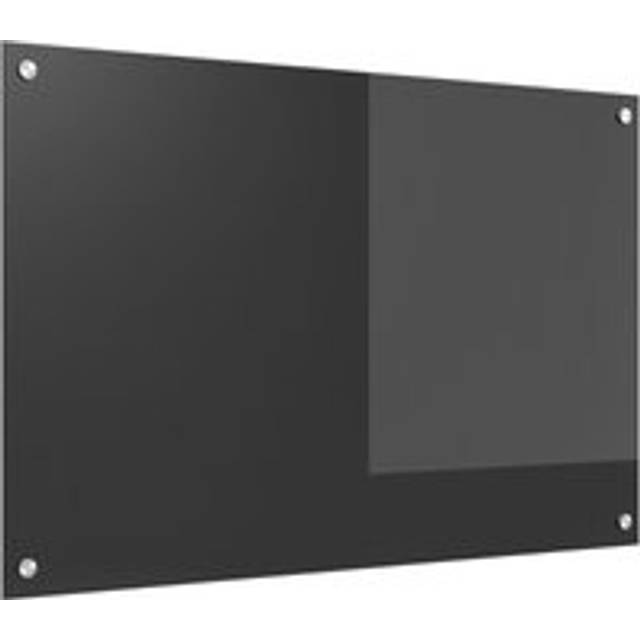 Vidaxl - Dark Grey Kitchen Backsplash - 90x60x0.6 cm Tempered Glass