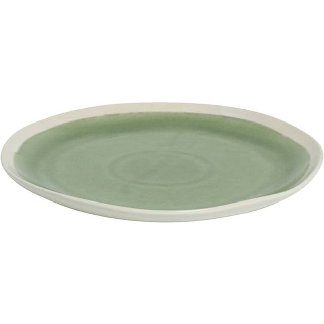 ProCook Sonoma Tableware - Green Stoneware Dinner Plate - 28cm