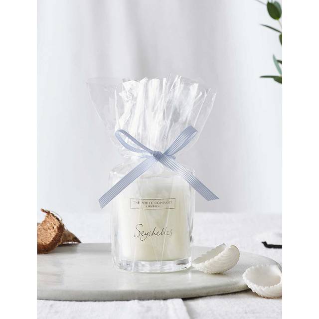 The White Company Seychelles Votive Candle 75g 1 Size - CLEAR