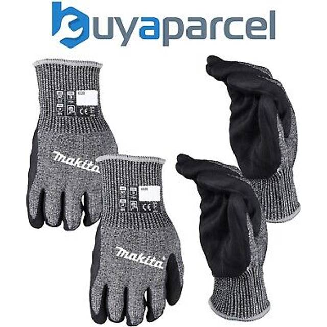 Makita Advanced FitKnit Medium Cut Level 7 Nitrile Coated Dipped Gloves Pair