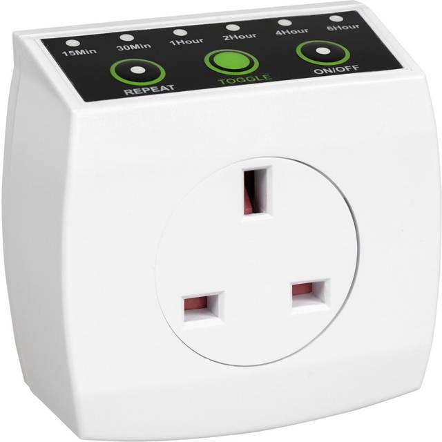 Eagle Plug-in Repeat Countdown Timer, White