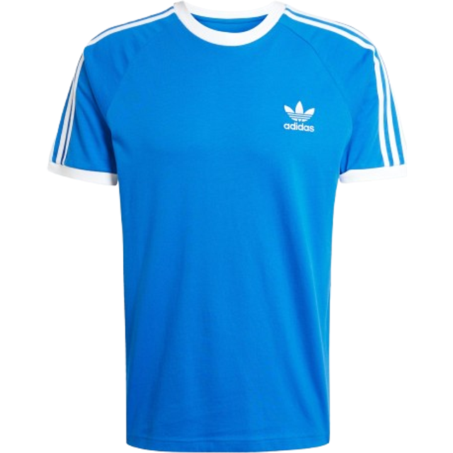 adidas Originals – Adicolor Classics – Blå t-shirt med 3 ränder