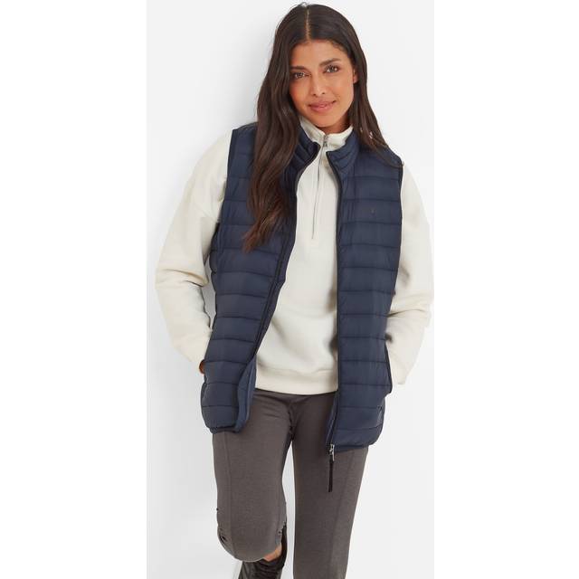 Gibson Womens Insulated Padded Gilet - Dark Indigo - 20