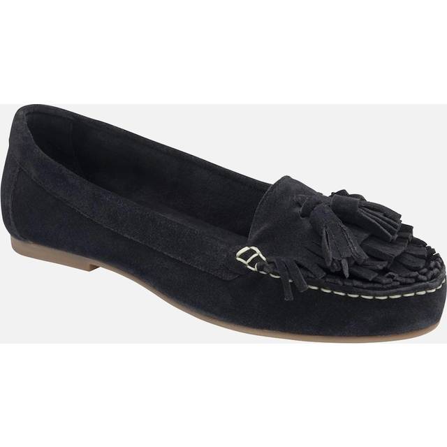 Ravel Atley Womens Tassel Loafers Colour: Navy Suede, Size: 8