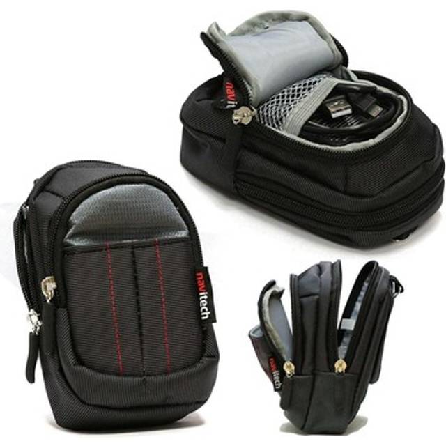 Navitech black camera case for sony alpha a6000 mirrorless digitial camera