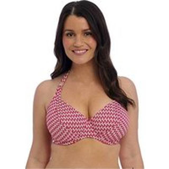 Koh Lipe Halter Bikini Top - Red - 38GG